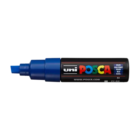 Akrylové fixy Uni Posca 8mm PC-8K blue 33